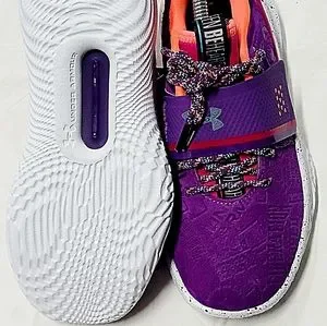 Under Armour Flow FUTR X Black History Mouth B-Ball Shoes Sz 6 Sz 7.5 Women NIB Under Armour Flow FUTR X  main image 4